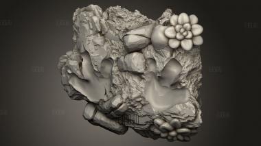 РЫЦАРЬ -ОХОТНИК НА Сцинков С ДУХОВОЙ ТРУБКОЙ Hunter Scenic 3d stl модель для ЧПУ