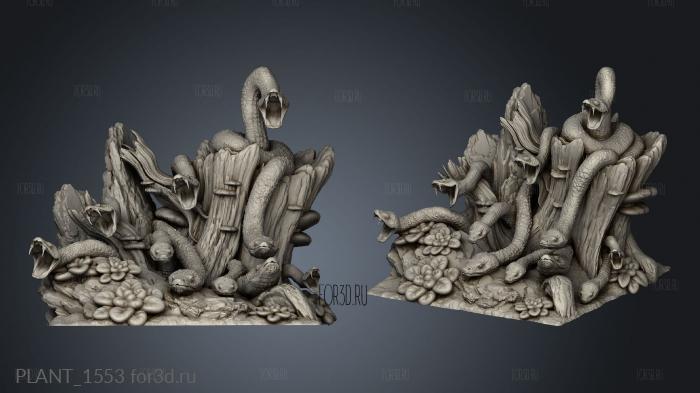 PLANT_1553 3d stl модель для ЧПУ