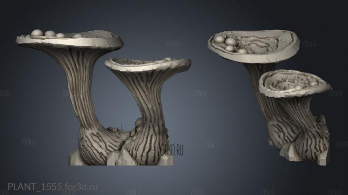 PLANT_1555 stl model for CNC