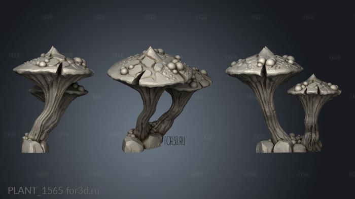 PLANT_1565 stl model for CNC