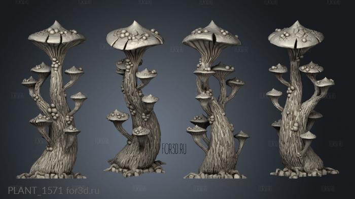 PLANT_1571 stl model for CNC