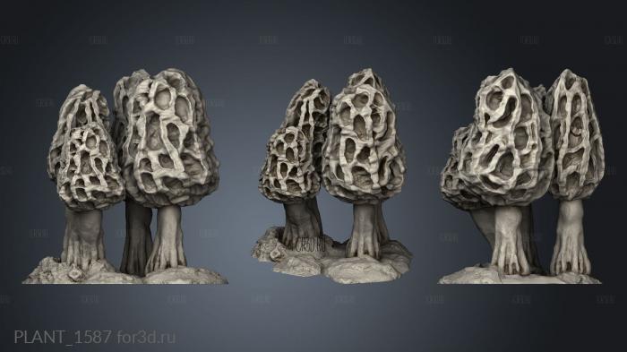 PLANT_1587 stl model for CNC