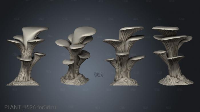 Terrain Marshroom stl model for CNC