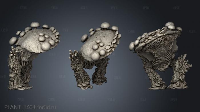 Nightmare Grotto Fungi Behemoth stl model for CNC