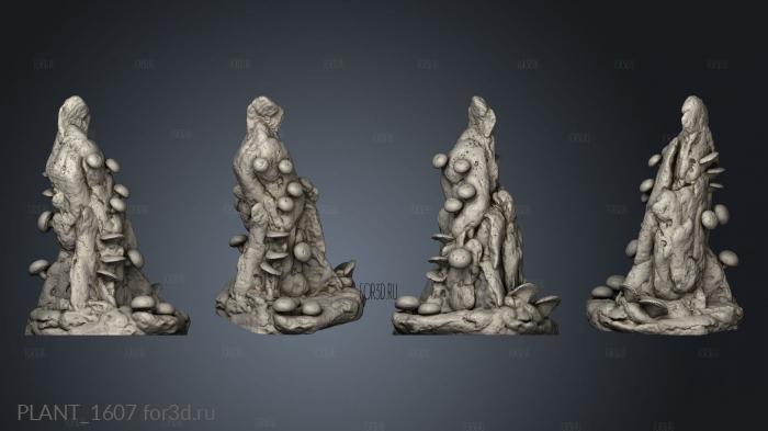 Nightmare Grotto Fungi Grappler camouflage stl model for CNC