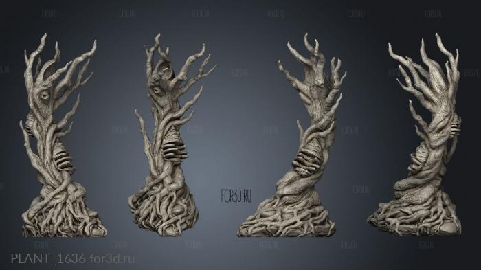 Festering Swamp Hive Tree stl model for CNC