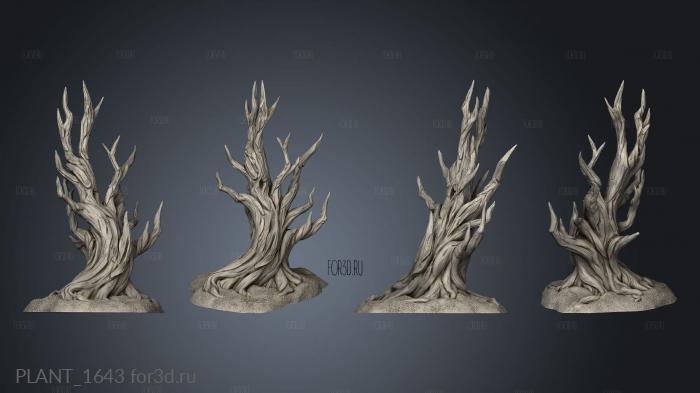 Tree stl model for CNC