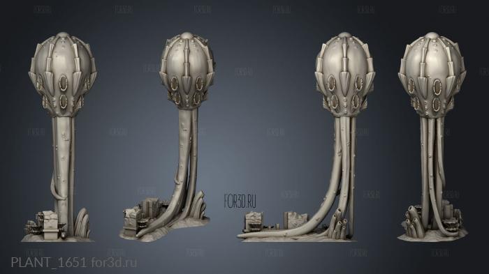 tyrannid Spores Giant Spore stl model for CNC