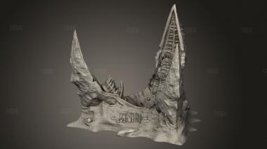 Песчаные Дюны Лутба Червячная Пасть 3d stl модель для ЧПУ