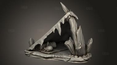 Дикие звери Местности,Полевая Палатка Кинджо 3d stl модель для ЧПУ