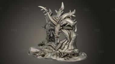 Ядро Плотоядного Животного с Болотистой местностью 3d stl модель для ЧПУ