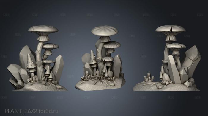 PLANT_1672 3d stl модель для ЧПУ