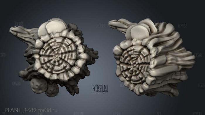 PLANT_1682 stl model for CNC