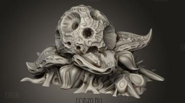 Шаровая установка с пустой средой 3d stl модель для ЧПУ