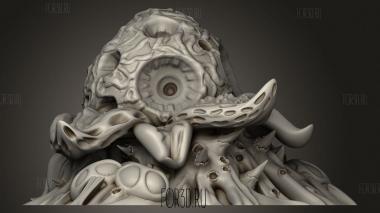 Шаровая установка с пустой средой 3d stl модель для ЧПУ