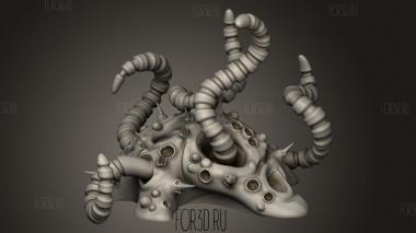 Слизистые Черви Пустой среды 3d stl модель для ЧПУ