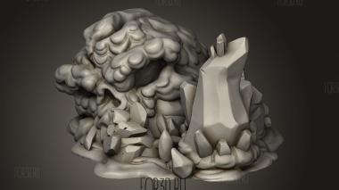 Вулканический реквизит вулканоплавы 3d stl модель для ЧПУ