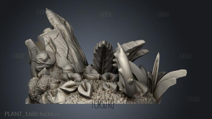 PLANT_1688 3d stl модель для ЧПУ