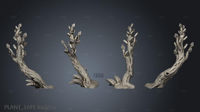 PLANT_1691 stl model for CNC