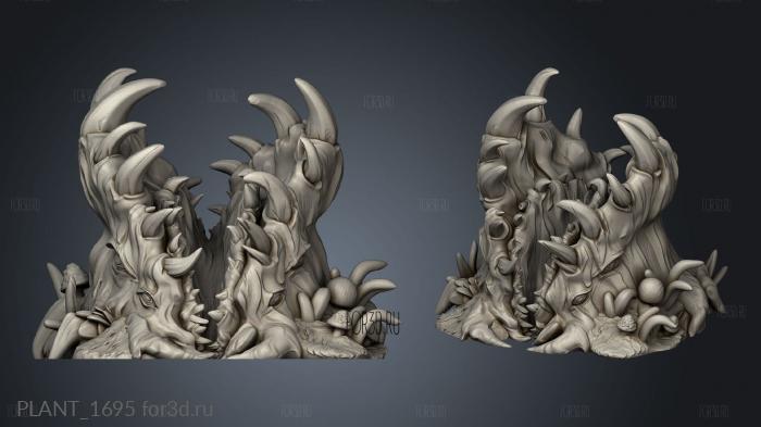 PLANT_1695 3d stl модель для ЧПУ