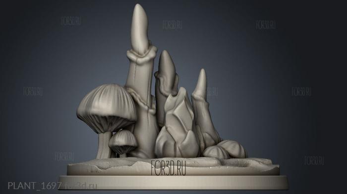 PLANT_1697 3d stl модель для ЧПУ