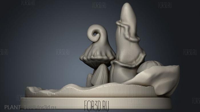 PLANT_1698 3d stl модель для ЧПУ