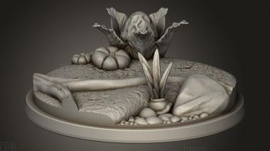 Роща 3d stl модель для ЧПУ