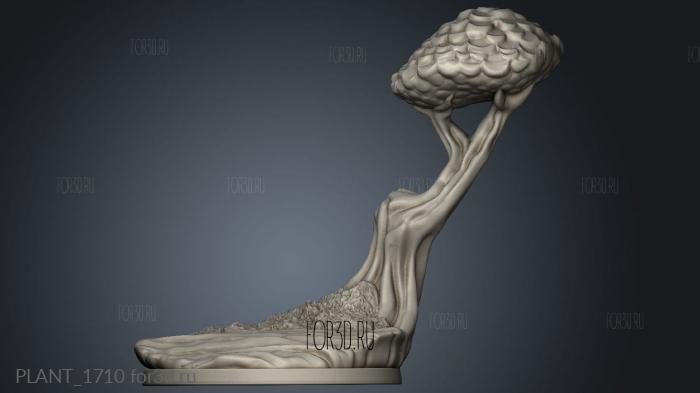 PLANT_1710 3d stl модель для ЧПУ