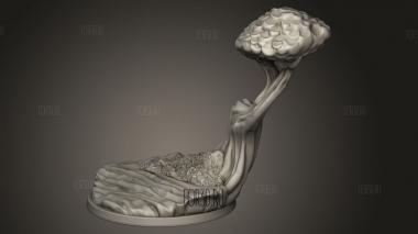Верхушка дерева 3d stl модель для ЧПУ