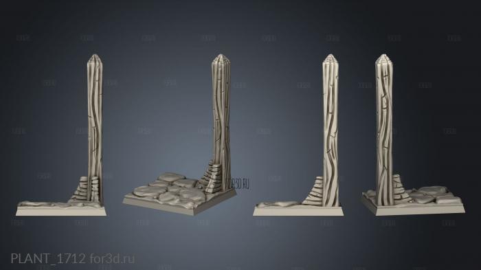 PLANT_1712 stl model for CNC