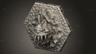 Океанская ВКЛАДКА 3d stl модель для ЧПУ