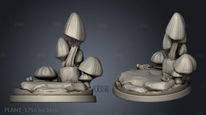 PLANT_1716 3d stl модель для ЧПУ