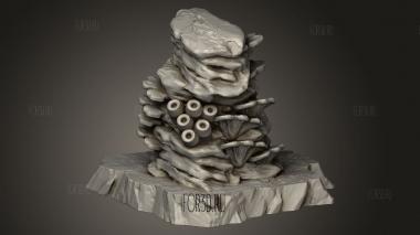 Фантастические Растения и Скалы-Сердцевина Подводного Коралла 3d stl модель для ЧПУ