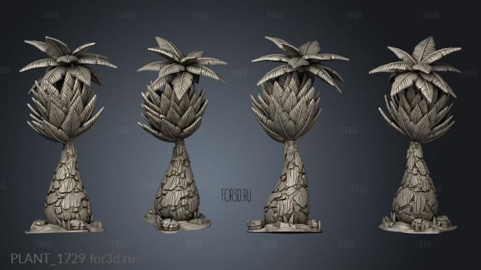 PLANT_1729 3d stl модель для ЧПУ