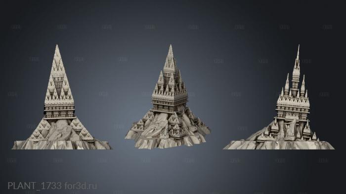 PLANT_1733 stl model for CNC