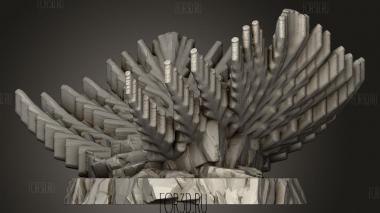 Сердцевина Гигантских Растений-Снежинок 3d stl модель для ЧПУ