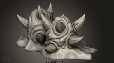 Драккисан Змеиное Отродье Логово Клада Драконье яйцо маленькое 3d stl модель для ЧПУ