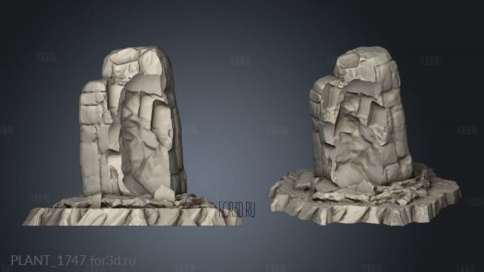 PLANT_1747 3d stl модель для ЧПУ