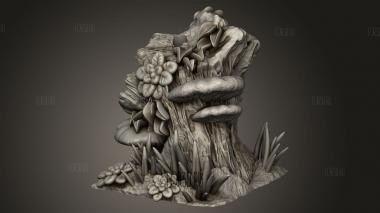 Живописные Всадники На Ястребах С Луком 3d stl модель для ЧПУ