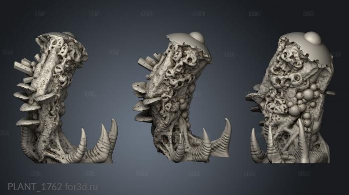 PLANT_1762 stl model for CNC