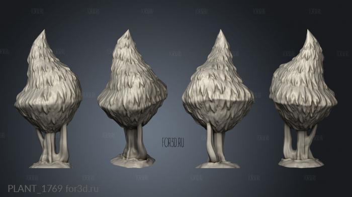 PLANT_1769 3d stl модель для ЧПУ