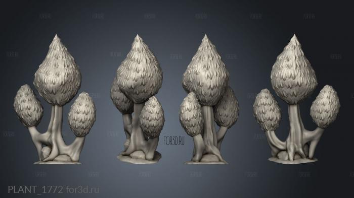 PLANT_1772 3d stl модель для ЧПУ