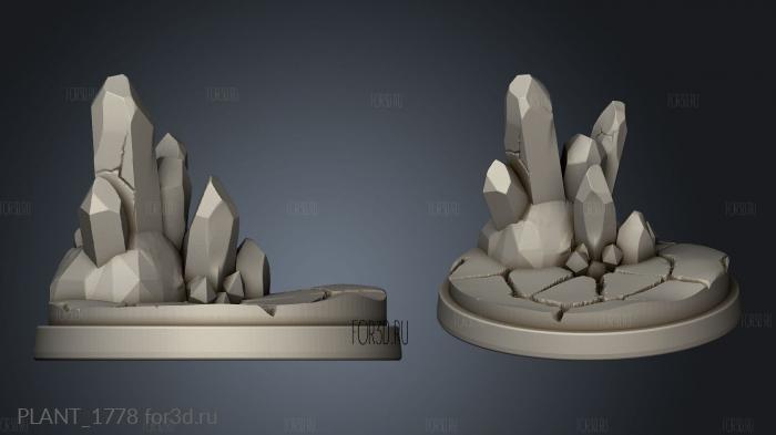 PLANT_1778 stl model for CNC