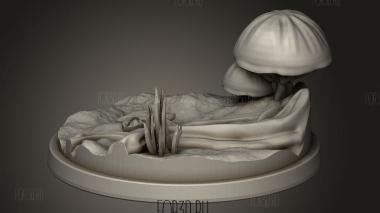 Подлесок 3d stl модель для ЧПУ