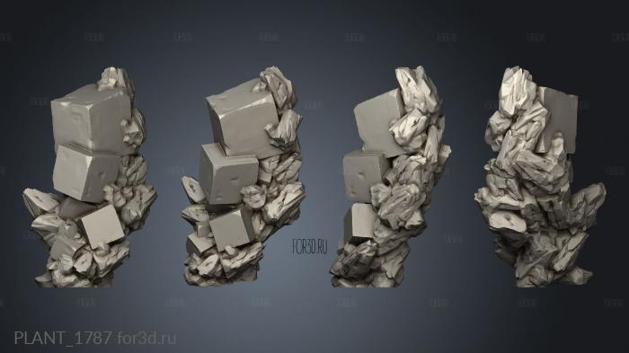 PLANT_1787 3d stl модель для ЧПУ