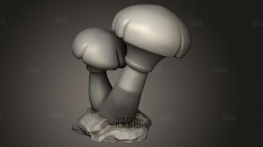 Эпическая Основа Для Заостренных Грибов Тюнер для ванной комнаты 3d stl модель для ЧПУ