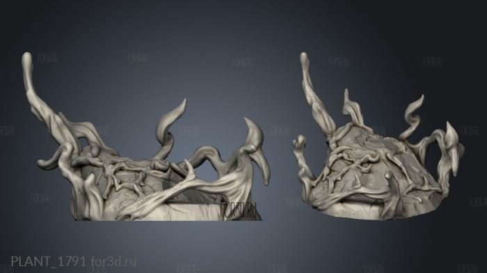 PLANT_1791 3d stl модель для ЧПУ