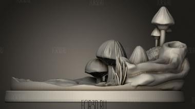 Подлесок 3d stl модель для ЧПУ