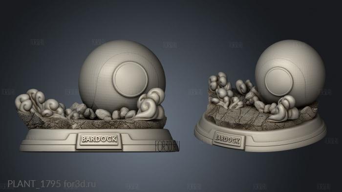 PLANT_1795 stl model for CNC