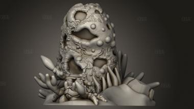 Улитки из Сердцевины Скального Грунта на пляже 3d stl модель для ЧПУ